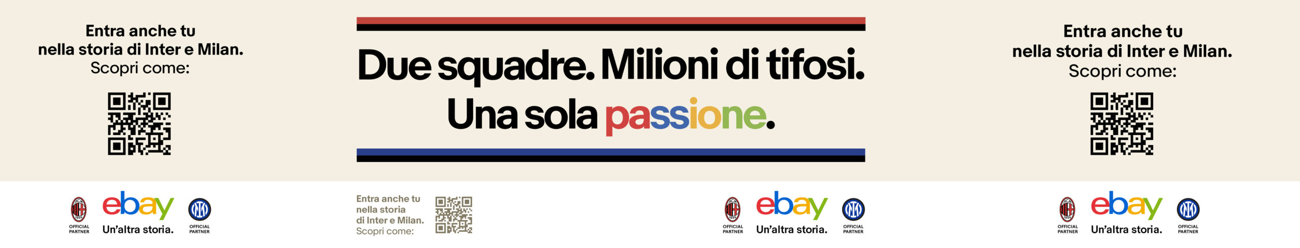 Al momento stai visualizzando EBAY, charity in favore dell’Unicef per Milan-Inter
