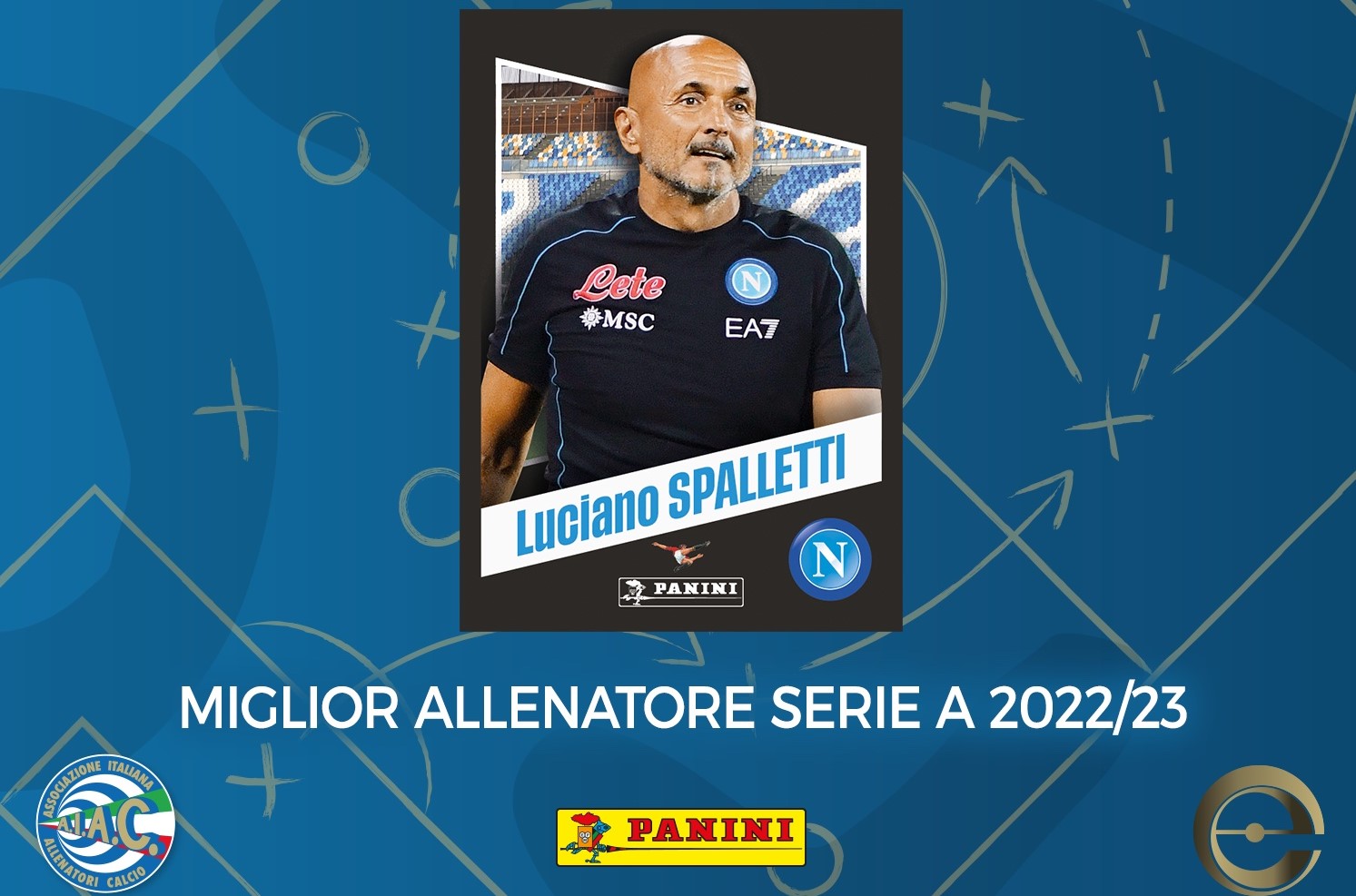 Al momento stai visualizzando Luciano Spalletti tra poco a Rimini per la Figurina d’Oro Panini