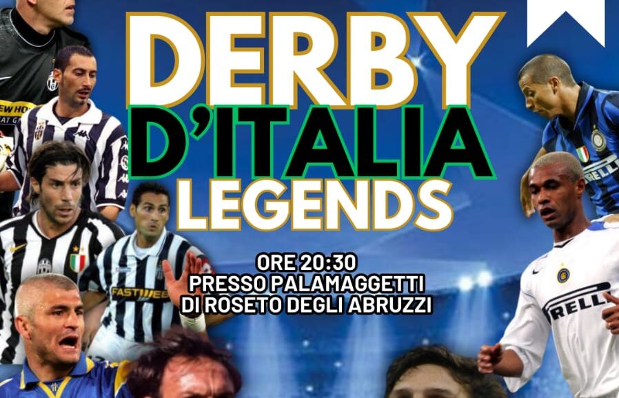 Al momento stai visualizzando Juve-Inter: Derby d’Italia Legends il 16 novembre su Sportitalia