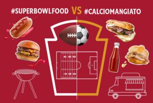 Scopri di più sull'articolo Cibo da stadio 2024: cosa accomuna il calcio al Super Bowl?