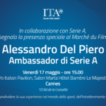 Alessandro Del Piero show al Marché du Film Festival di Cannes