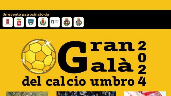 Assisi: Galà Calcio Umbro il 28 maggio alla Locanda del Cardinale