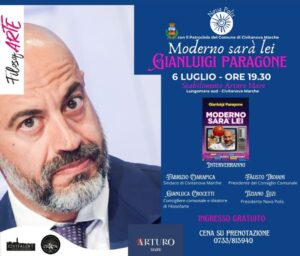 Scopri di più sull'articolo Gianluigi Paragone sabato a Civitanova: ‘Moderno sarà lei’ da Arturo