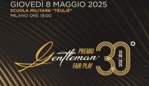 Scopri di più sull'articolo Premio Gentleman 2025: Milano Capitale Fair Play giovedì 8 maggio