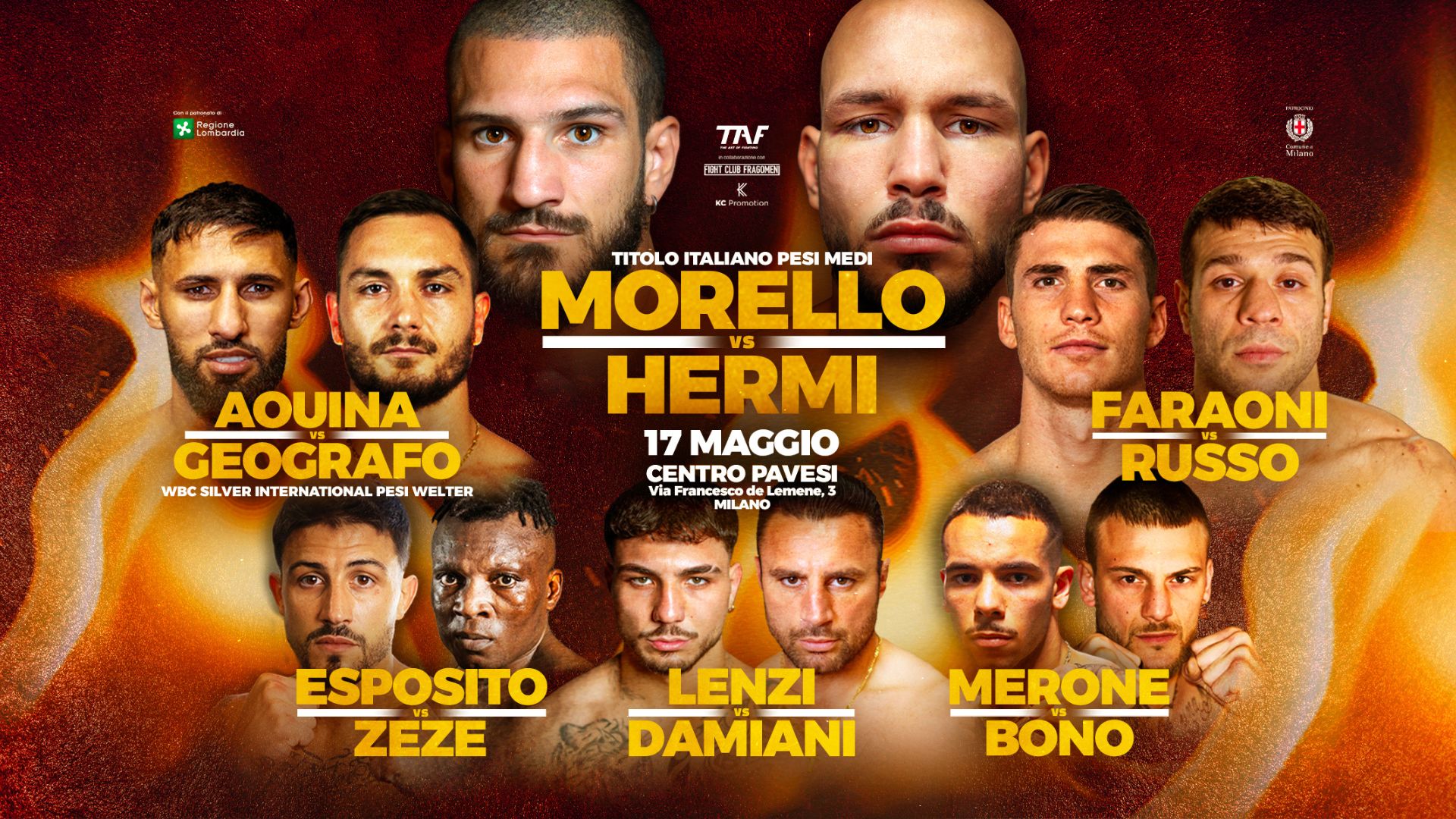 Al momento stai visualizzando The Art of Fighting: la grande boxe a Milano con TAF 9