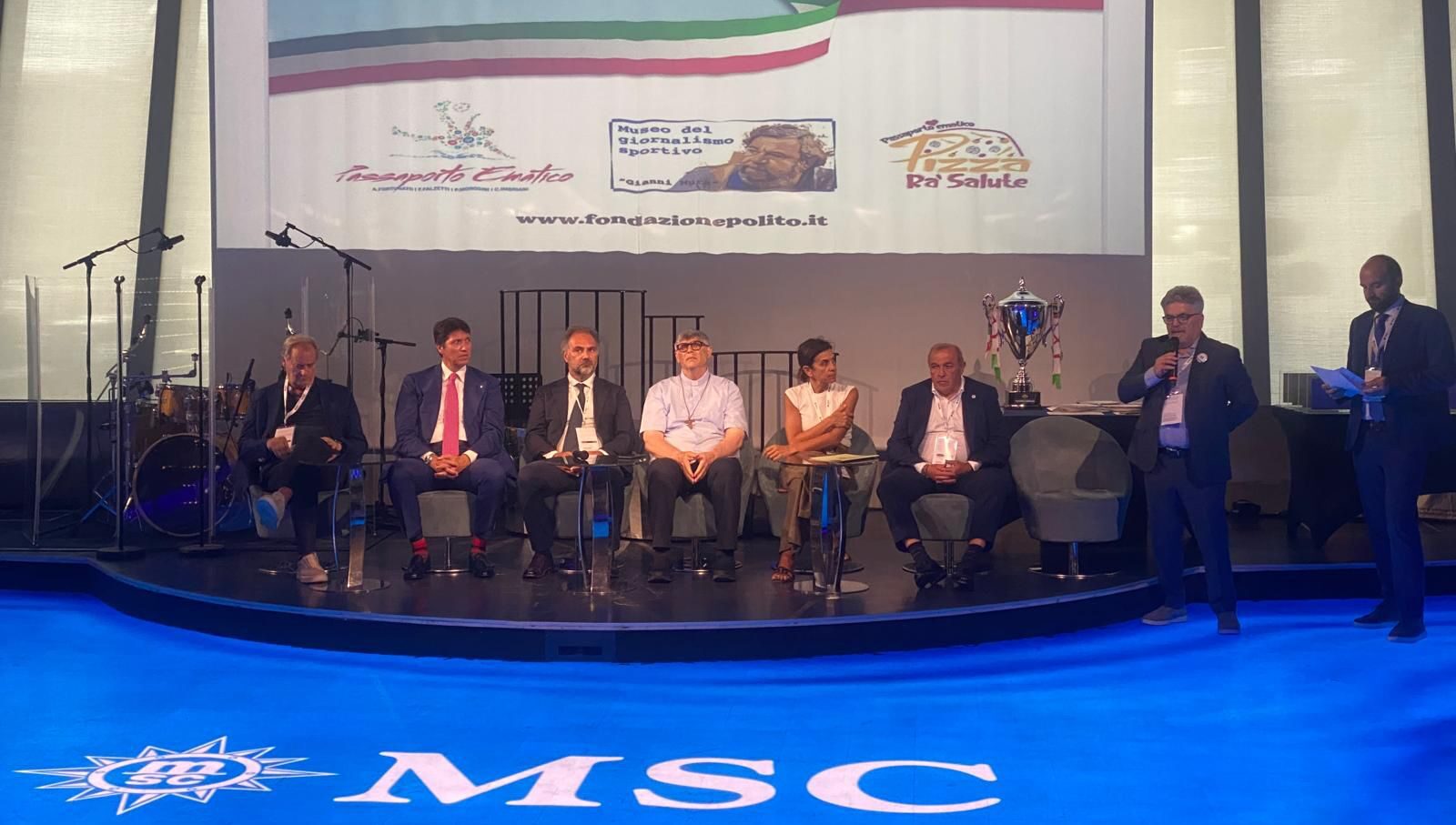 Manifesto Etico Sportivo 2025: presentazione a bordo MSC World Europa Manifesto Etico Sportivo 2025: presentazione a bordo MSC World Europa