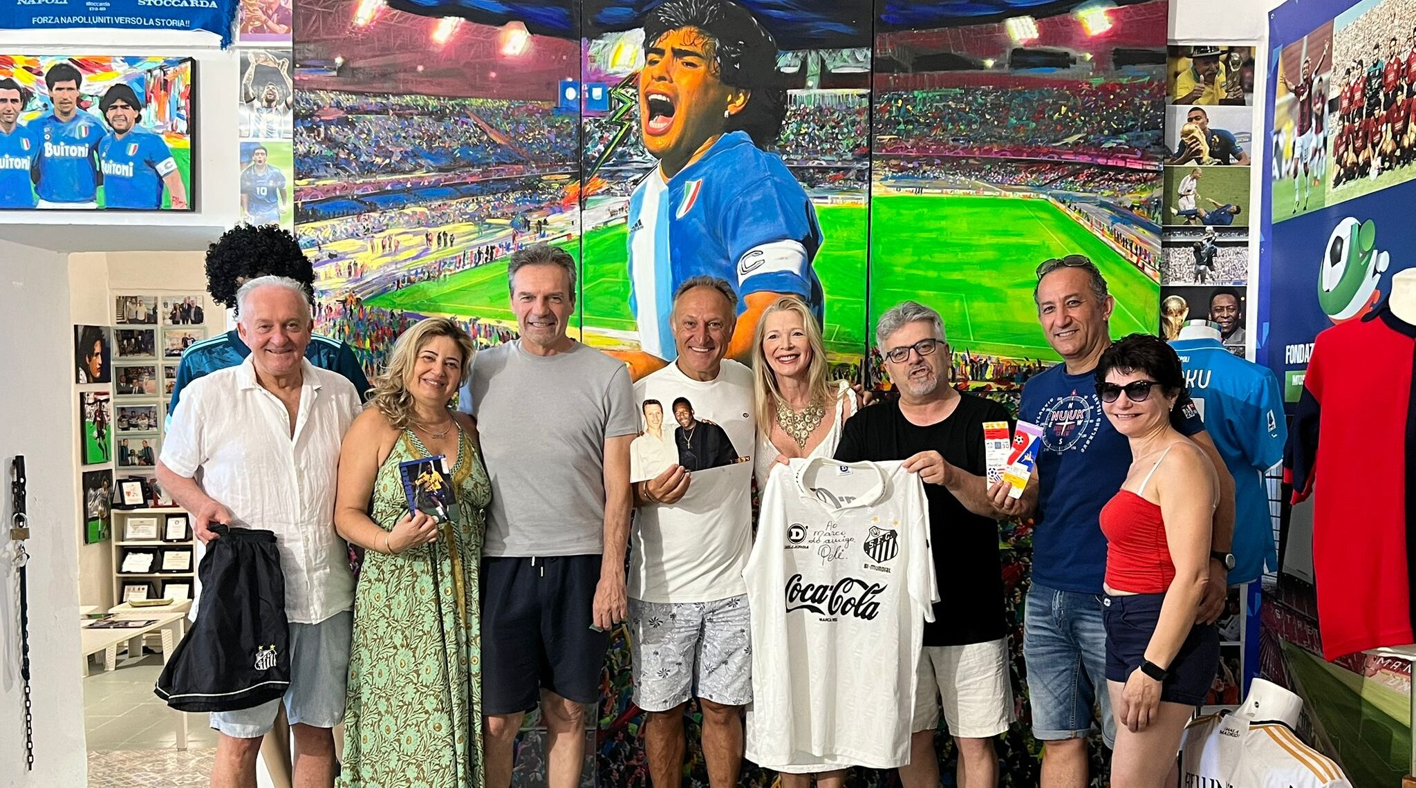 Pelè indimenticabile: la maglia autografata al Museo del Calcio Pelè indimenticabile: la maglia autografata al Museo del Calcio